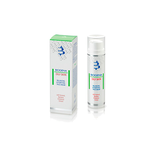 Yağlı Ciltler İçin Bakım Kremi - Biogena Oily Skin Cream 50 ml